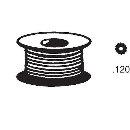 Strybuc .120 Spline Vinyl Black 66-2B